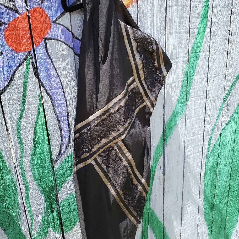 Jessica McClintok Black Dress Size 6